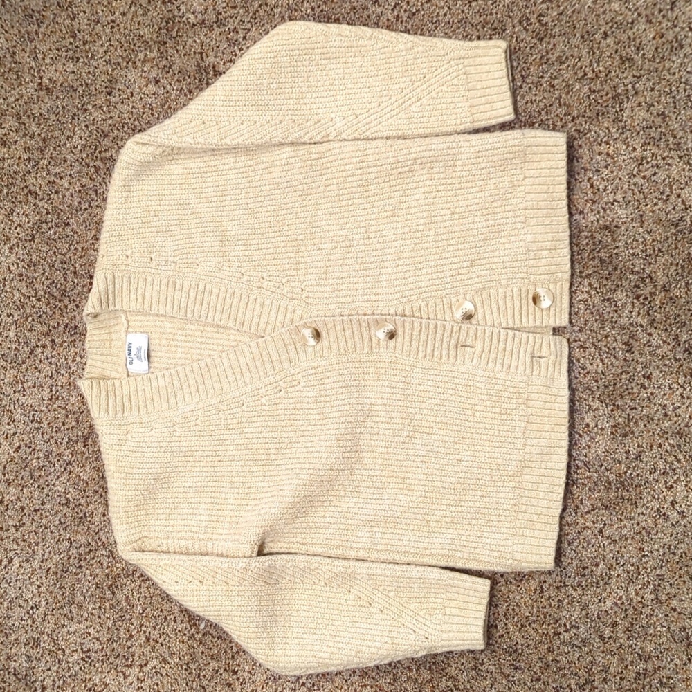 Old Navy medium cream Cardigan